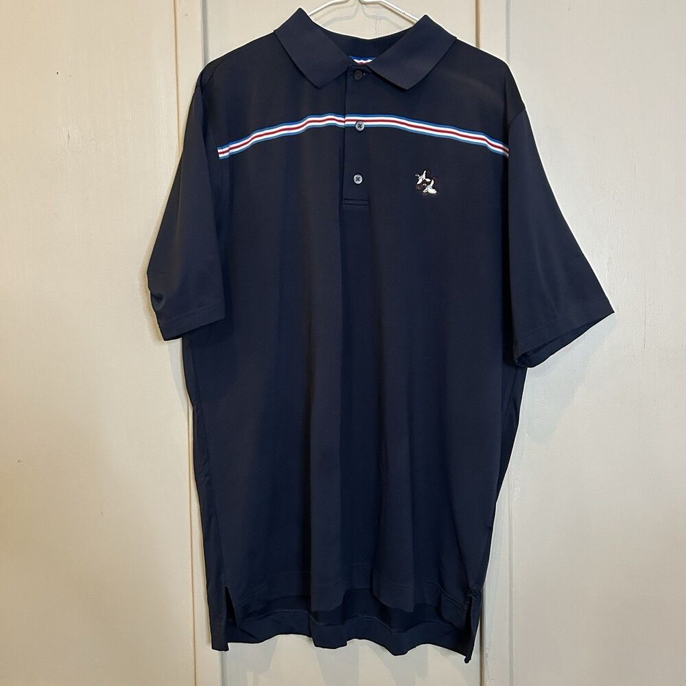 Footjoy Mens Polo XL Athletic Fit Embroidered Golf Outdoor